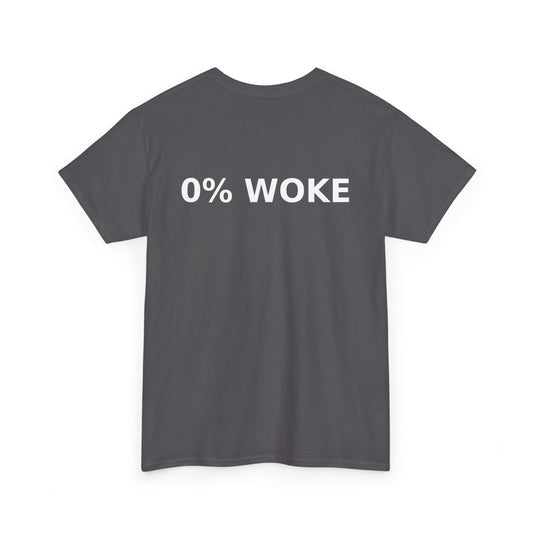 Copy of 0% Woke β Minimalist Bold Text Tee